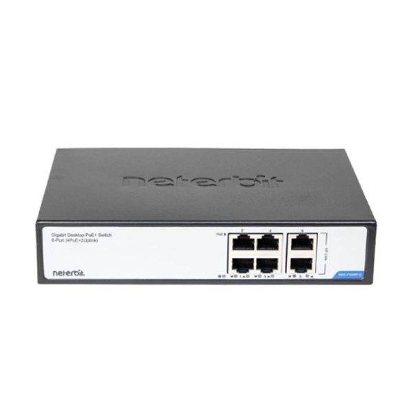سوئیچ 6 پورت POE نتربیت مدل Neterbit NGS-F1006P-C