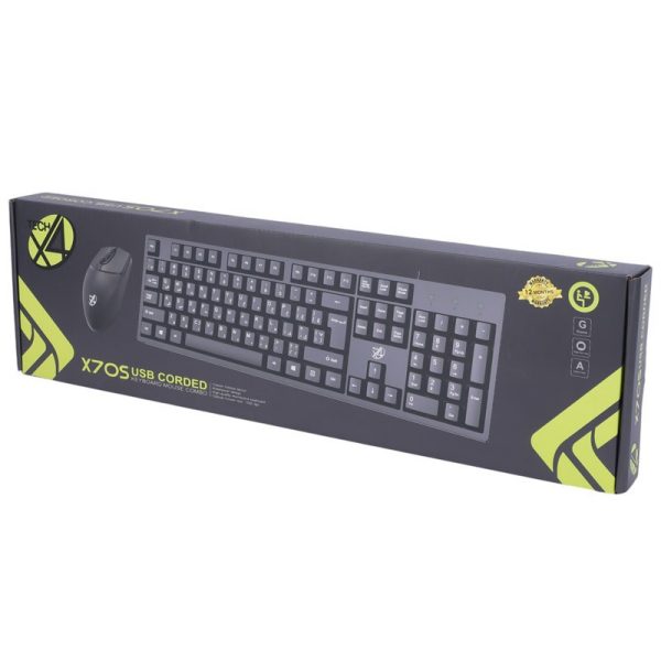 کیبورد و ماوس باسیم مدل X4TECH X70S - Image 2